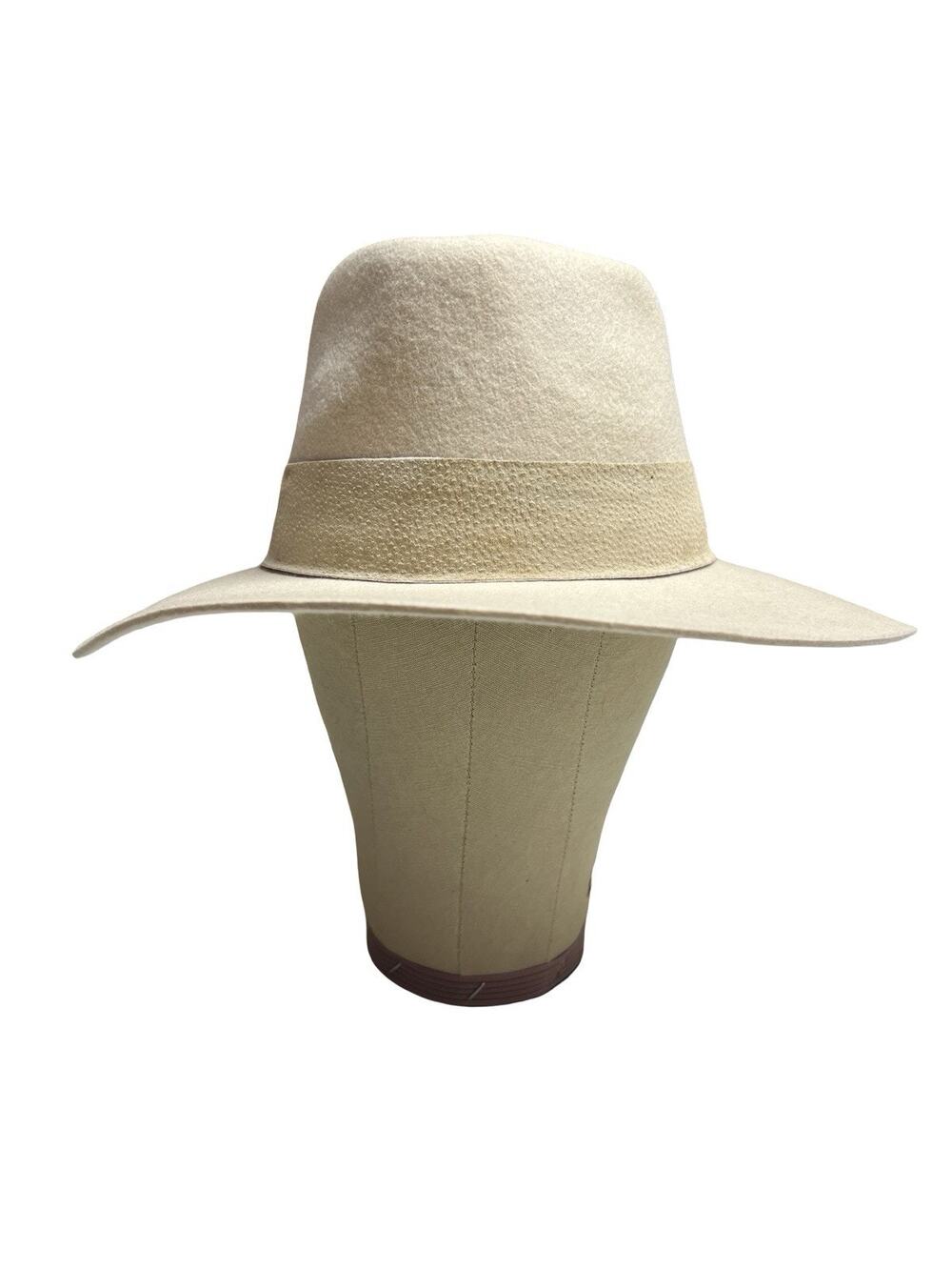 Madewell X Wyeth™ Dylan Suede Trim Rancher Hat Light Taupe Women's